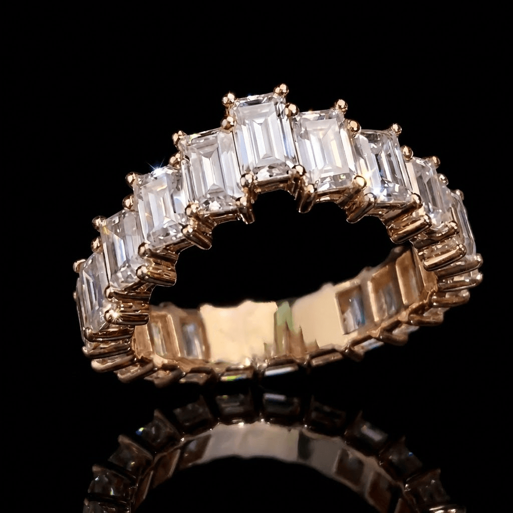 Aurora "Linear Brilliance" Diamond Band