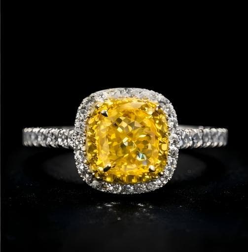 Blair "Radiant Gleam" Yellow Diamond Ring