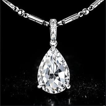 Aurelia Pear Radiance Necklace